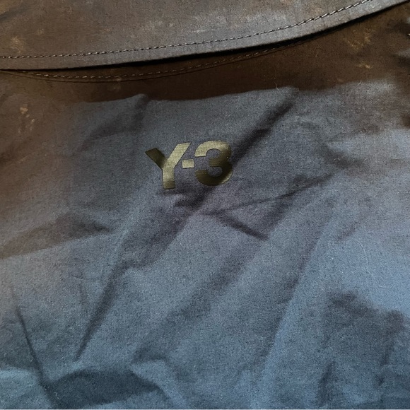 Y-3 Yohji Yamamoto x Adidas Navy Asymmetrical Button Front Collared Tunic Dress - Picture 9 of 9